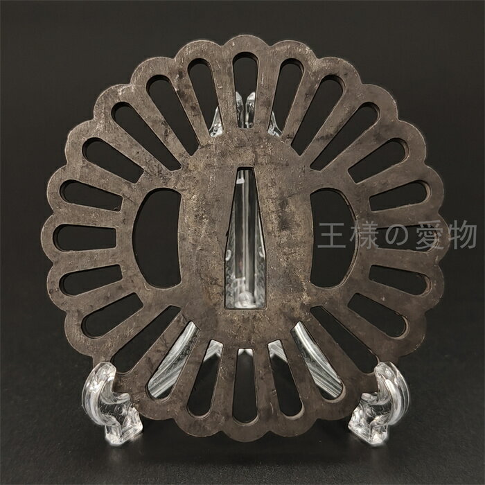 楽天市場】模造刀 鍔 菊の通販