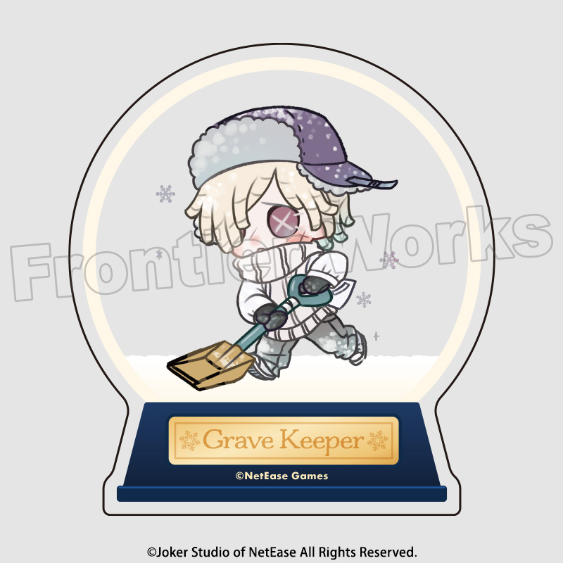 Identity V 雪まつり2025 グリッターアクリル 墓守 - フロンティア
