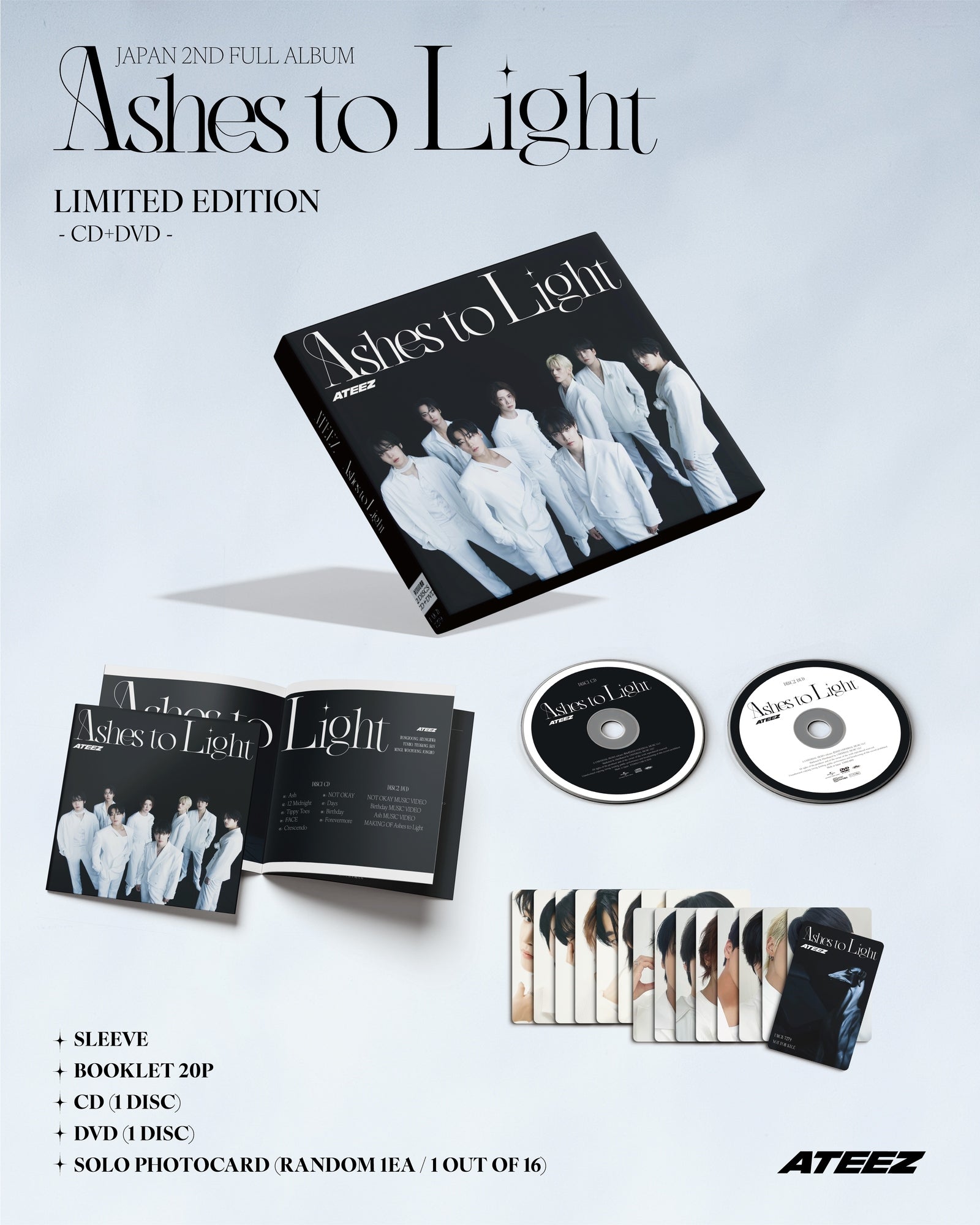 09/10 ATEEZ JAPAN : LUCKY DRAW EVENT BY UMS] ATEEZ – Ashes to