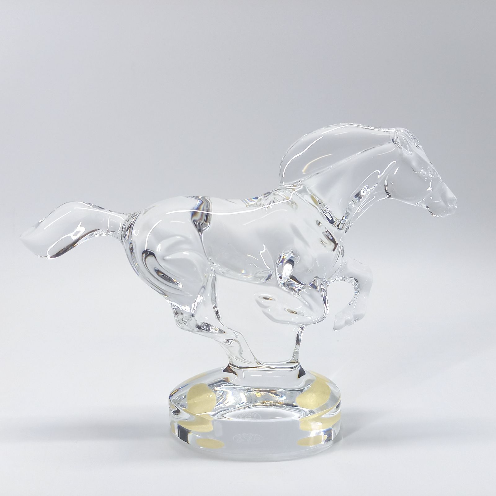 バカラ 干支 午 馬 クリスタル 置物 フィギュリン Baccarat - メルカリ