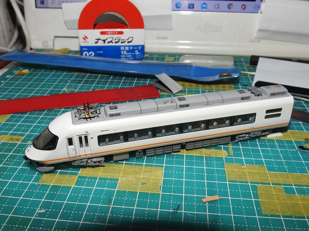TOMIX】近鉄21000系”アーバンライナーplus” 室内灯を取り付け - 新