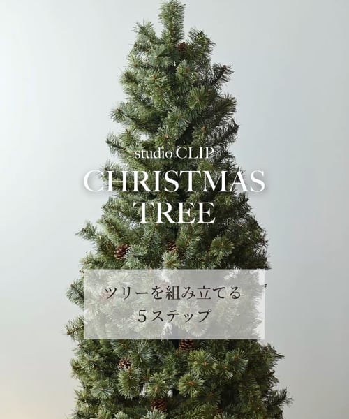 ツリー 120cm[CHRISTMAS 2024] | [公式]スタディオクリップ（studio