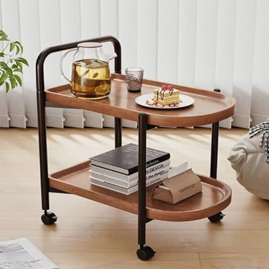 Amazon.co.jp: サービングカート キッチンワゴン 2段 ワゴン ラック