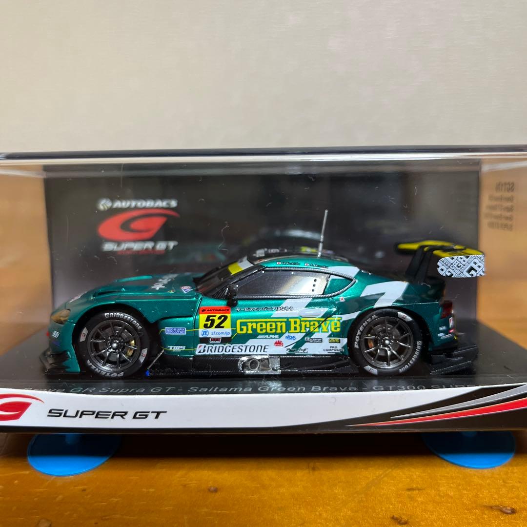 ミニカー Green Brave GR Super GT Saitama 2024 スパーク 1/43 Green Brave GR Supra GT No.52 埼玉Green 2024 GT300