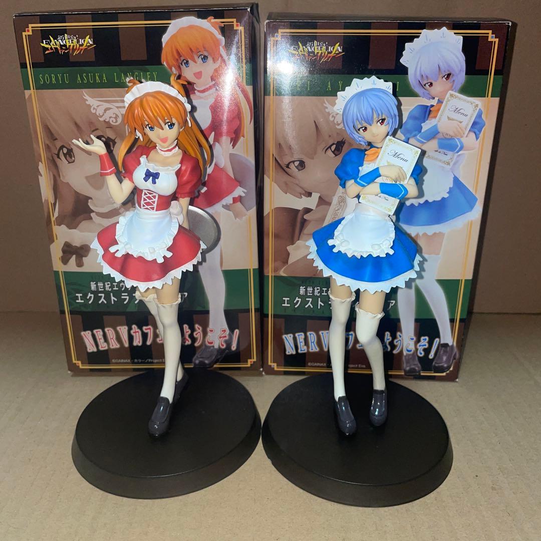 エヴァンゲリオン　NERVカフェへようこそ！ Yahoo!オークション - セガ エヴァ NERVカフェへようこそ レイ アスカ
