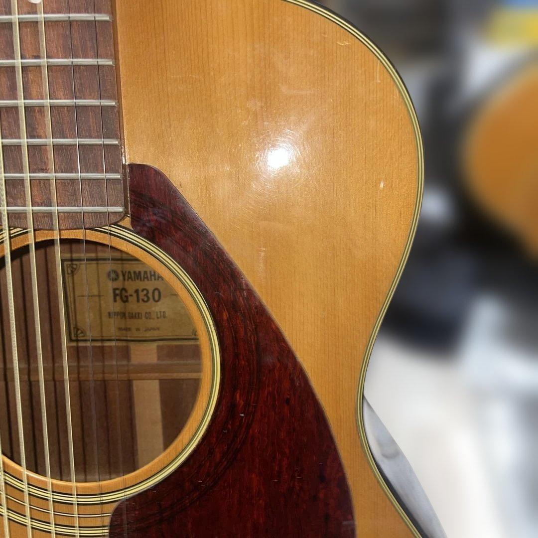 値下げ 激鳴り ヤマハFG130 グリーンラベル 希少OOOサイズ エレアコ