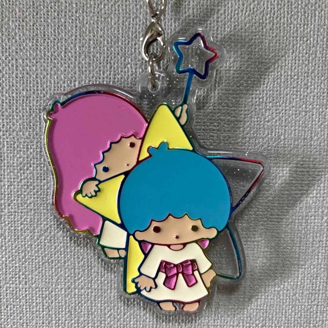 サンリオ キキララ リトルツインスターズ ストラップ キーホルダー