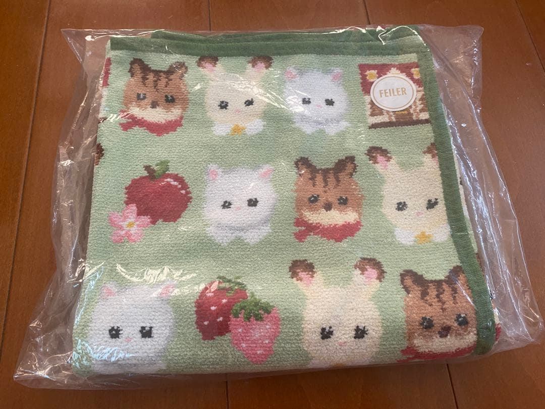 フェイラー feiler シルバニア ファミリー プティバス ショコラうさぎ フェイラー「シルバニアファミリー」ショコラウサギたちを織りあげた