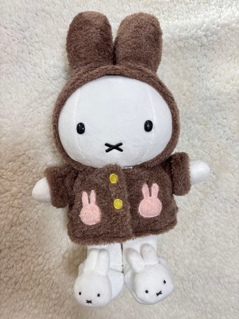 ミッフィースタイル限定　ふわふわルームウェアミッフィーぬいぐるみ 10月5日（土）miffy style限定発売！ふわふわルームウェアミッフィー