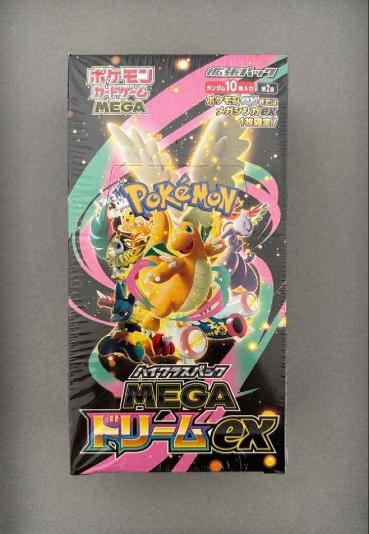 ‪☆ポケモンカードゲーム‪☆MEGAドリームex新品未開封【シュリンク付き】 MEGAドリームex 新品未開封 シュリンク付き BOX ポケモンカード
