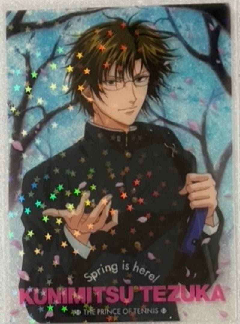 テニプリ　シャイニングクリア　手塚国光　桜 描き下ろし 手塚国光 クリアファイル [新テニスの王子様