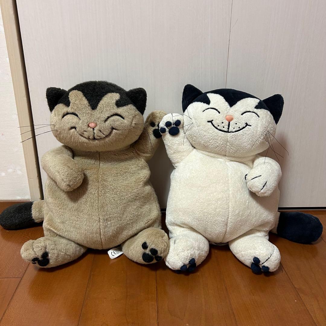 最終値下【激レア】猫のヤーコプ　ぬいぐるみ　2匹セット 激レア】猫のヤーコプ ぬいぐるみ 2匹セット