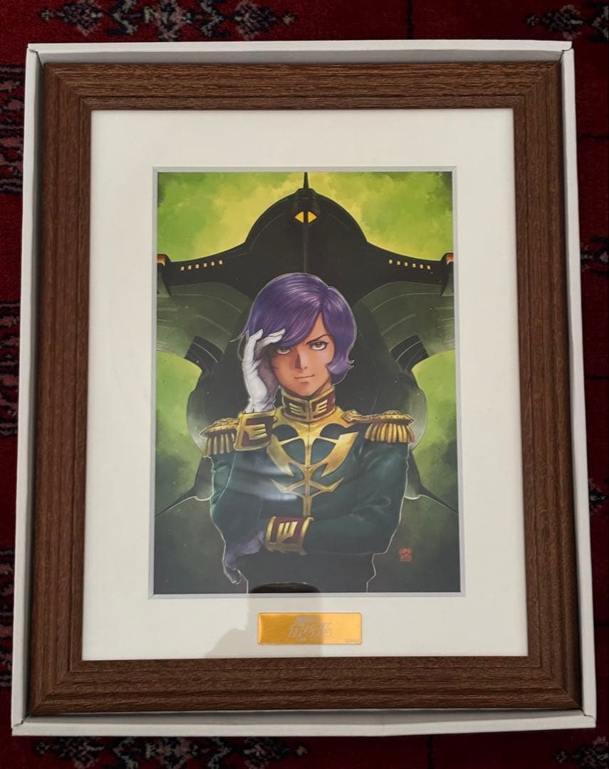 機動戦士ガンダム バンダイナムコ 株主優待 アートコレクション ガルマ・ザビ バンダイナムコHD株主優待品アート，今回のテーマは機動戦士ガンダム