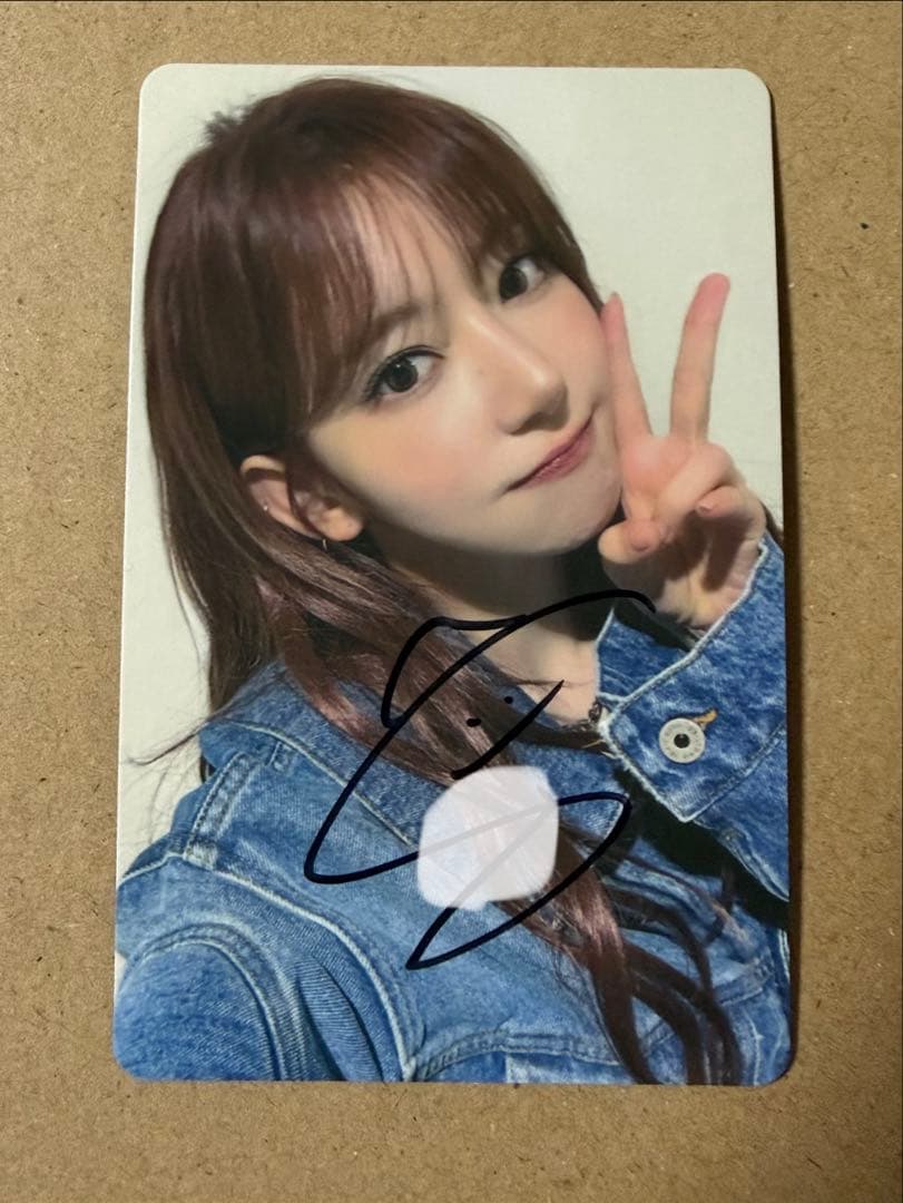 lesserafim サクラ　ラキドロ ユニバ サイン トレカ　直筆サイン　咲良 ルセラフィム サクラ HOT ユニバ 当選 ラキドロ 直筆サイン 咲良