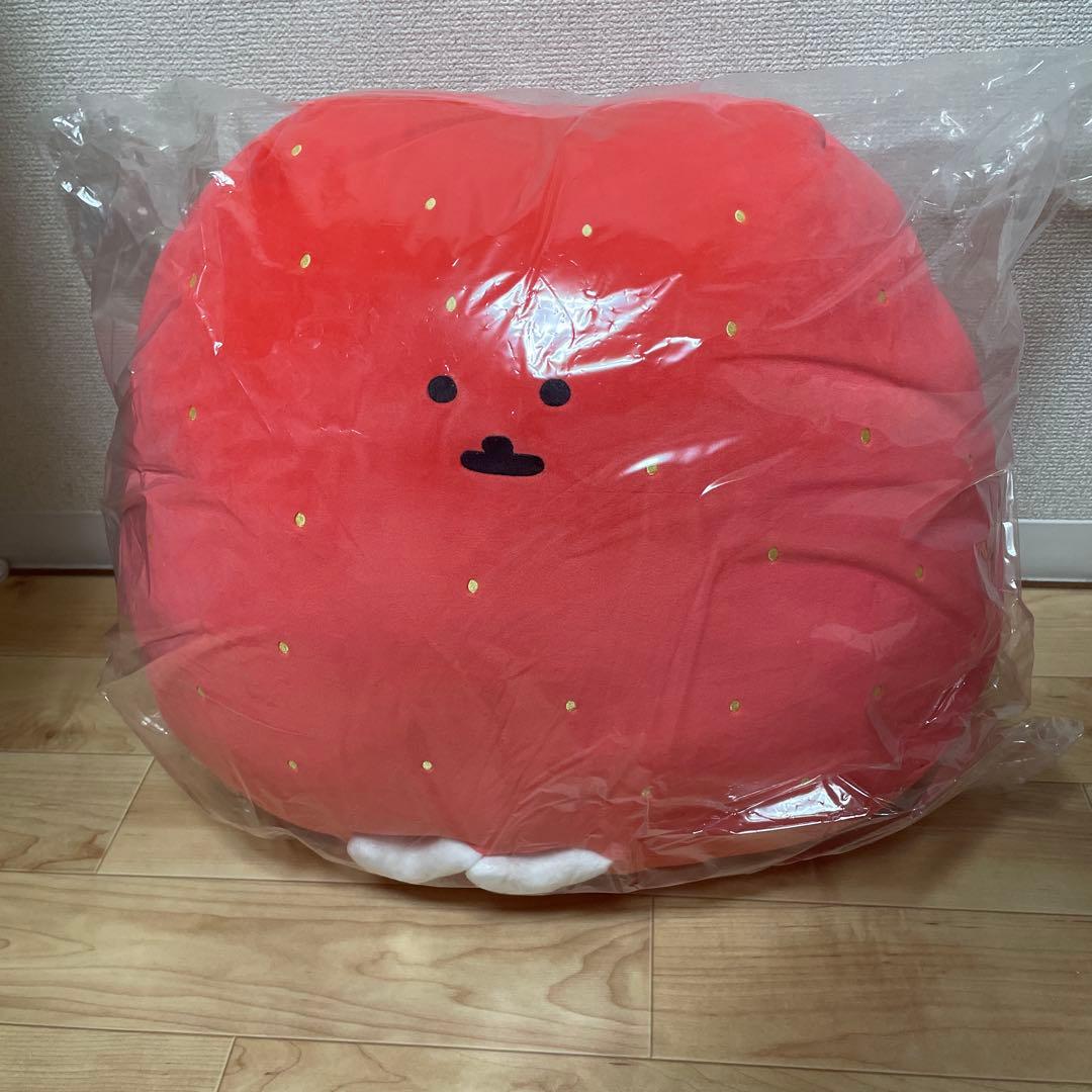 ナガノのいちご　ぬいぐるみくじ　A賞　超特大いちごぬいぐるみ ナガノのいちご ぬいぐるみくじ - ナガノマーケット ナガノくじ