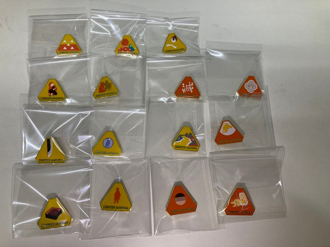 鬼滅の刃 隊士百景 コレクションピンズ 善逸 コンプリートピンバッジセット 鬼滅の刃 隊士百景 コレクションピンズ 善逸 コンプリートピンバッジ